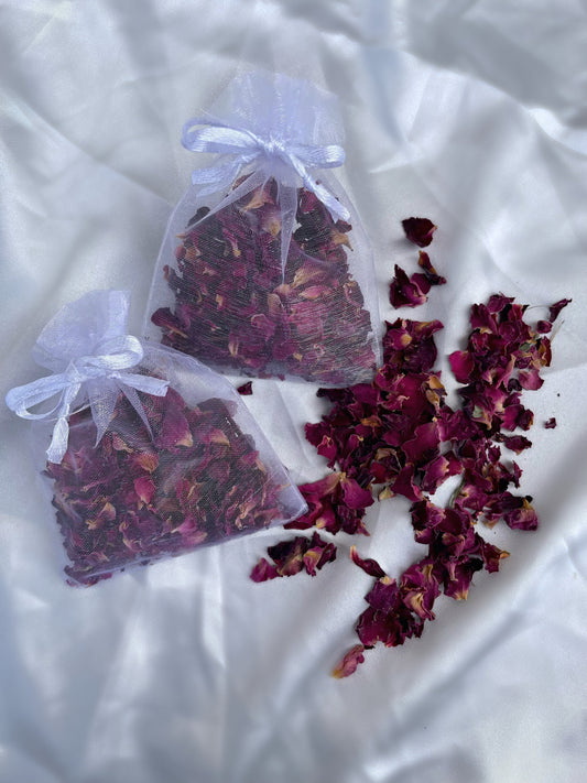 Dried Florals Bag - Rose Petals & Lavender